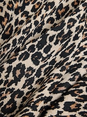 Leopard Animal Print Long Sleeve Skater Dress (3-16yrs) - Image 8 of 8