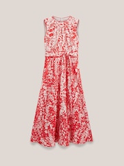 Hobbs Red Petite Maddie Dress - Image 5 of 5