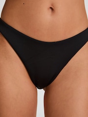 Hunkemöller Black Malibu Highleg Bikini Bottoms - Image 3 of 5