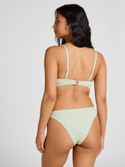 Hunkemoller Green Bandeau Tulum Bikini Top - Image 3 of 4