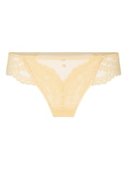 Hunkemoller Yellow Daisy Thong Knickers - Image 4 of 5