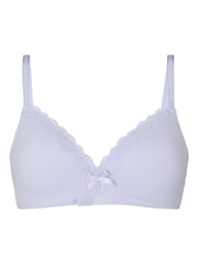 Hunkemoller Purple Lola Padded Non-Wired Bra - Image 4 of 4