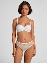 Hunkemoller White Bridal Thongs Multipack - Image 3 of 5