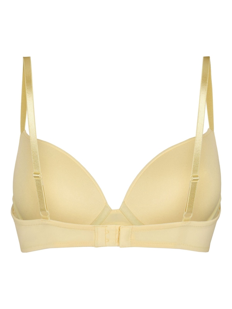 Hunkemoller Yellow Plunge Padded Underwired Bra - Image 5 of 5