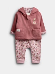 JoJo Maman Bébé Flopsy Reversible Hoodie, Joggers & Bodysuit Set - Bilde 1 av 14