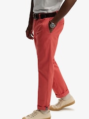 Superdry Red Premium Regular Chinos - Image 1 of 8