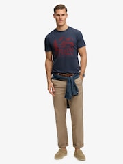 Superdry Blue Retro Outdoor Relaxed T-Shirt - Image 4 of 7