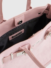 River Island Pink Soft Lock Front Tote Bag - Image 4 of 5