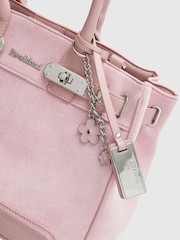 River Island Pink Soft Lock Front Tote Bag - Image 5 of 5