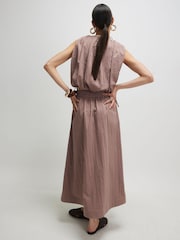River Island Pink Mid Rise Full Skirt - Image 2 of 4