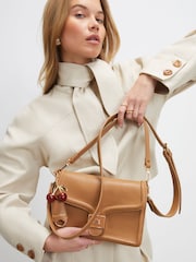 River Island Brown Slouch Tab Front Shoulder Bag - Image 6 of 6