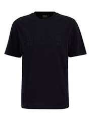 Barbour® International Black Theo Appliqué T-Shirt - Image 5 of 5