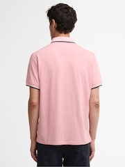 Barbour Pink Cornsay Polo Shirt - Image 3 of 5