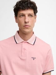Barbour Pink Cornsay Polo Shirt - Image 4 of 5