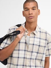 Barbour® Brown Gordon Summer Fit Shirt - Image 4 of 5