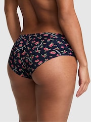 Victoria's Secret PINK Noir Navy Blue Cute But Dangerous Print Hipster No Show Knickers - Image 2 of 2