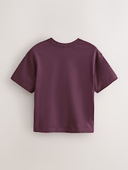 smALLSAINTS Black/Red Logo Crew Neck Relaxed T-Shirts 3 Pack - Image 5 of 7