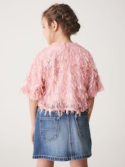 Pink Tassel Blouse (3-16yrs) - Image 4 of 8