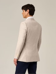 Skopes Natural Aurelio Tailored Fit Houndstooth Check Jacket - Image 3 of 7