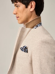 Skopes Natural Aurelio Tailored Fit Houndstooth Check Jacket - Image 4 of 7