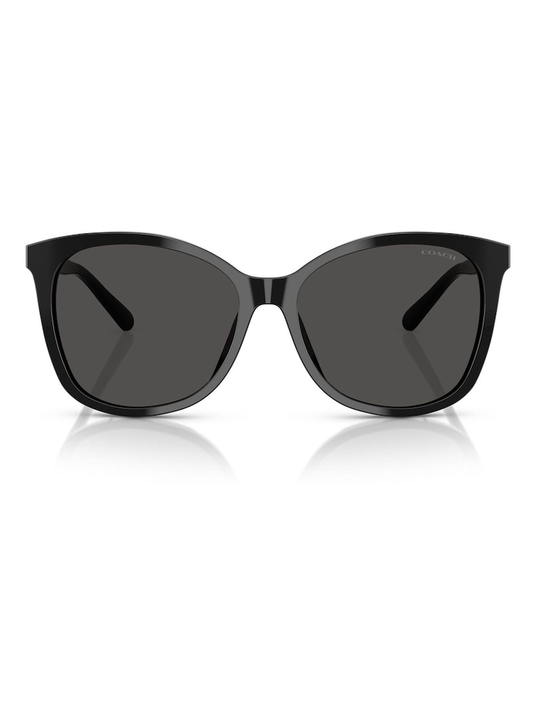 COACH Black Square Sunglasses - Image 2 of 5 COACH Black Square Sunglasses - Image 2 of 5