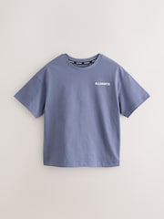 smALLSAINTS Blue Graphic Crew T-Shirts 3 Pack - Image 2 of 9