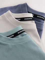 smALLSAINTS Blue Graphic Crew T-Shirts 3 Pack - Image 9 of 9