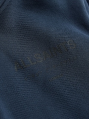 smALLSAINTS Navy Oversized Underground Pullover Hoodie - Image 5 of 8