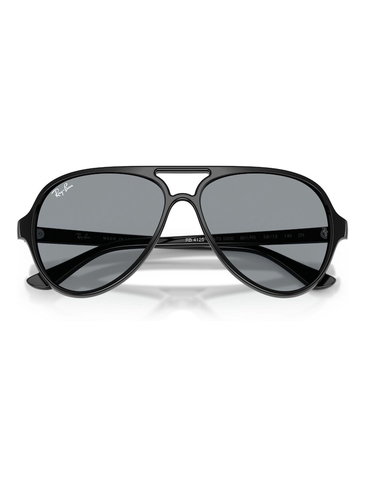 Ray Ban Black Ray-Ban Cats 5000 Pilot Sunglasses - Image 5 of 5
