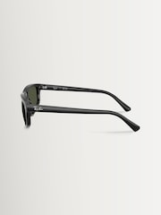 Ray Ban Black 0Rb2225 Irregular Sunglasses - Image 5 of 6