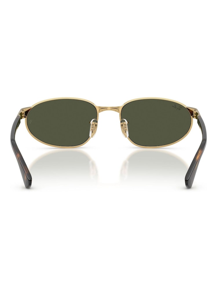 Ray-Ban Gold Ray-Ban 0Rb3777 Irregular Sunglasses - Image 2 of 5