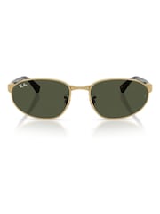 Ray-Ban Gold Ray-Ban 0Rb3777 Irregular Sunglasses - Image 5 of 5