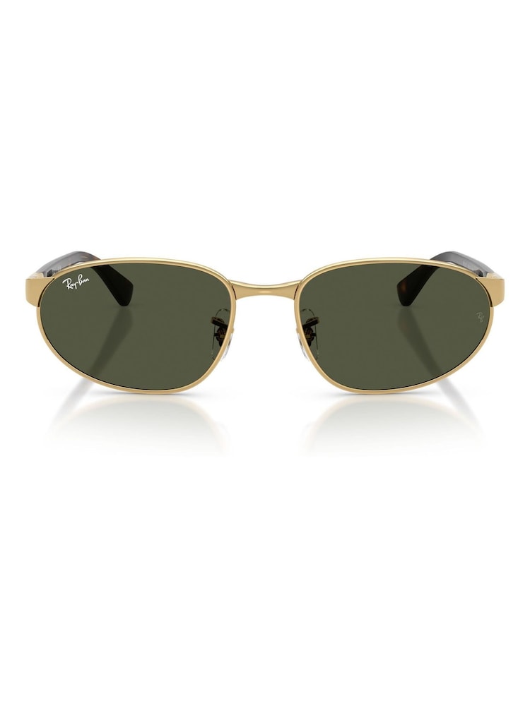 Ray-Ban Gold Ray-Ban 0Rb3777 Irregular Sunglasses - Image 5 of 5