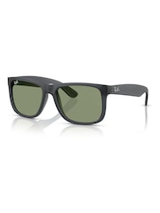 Ray Ban Grey Justin Square Sunglasses - Image 2 of 5