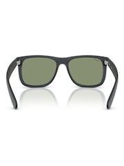 Ray Ban Grey Justin Square Sunglasses - Image 5 of 5