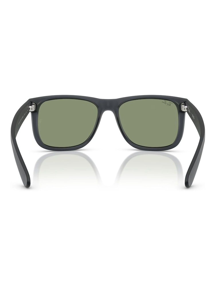 Ray Ban Grey Justin Square Sunglasses - Image 5 of 5