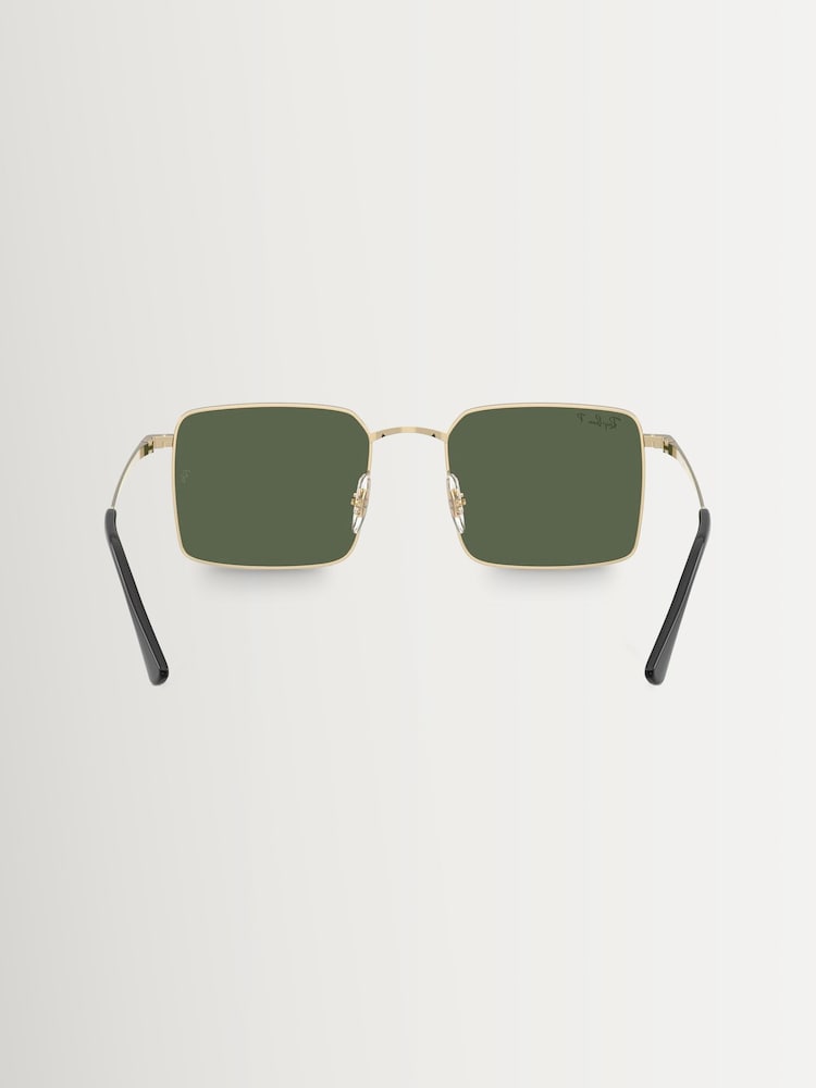 Ray Ban Gold RB3782 Square Sunglasses - Image 6 of 6 Ray Ban Gold RB3782 Square Sunglasses - Image 6 of 6