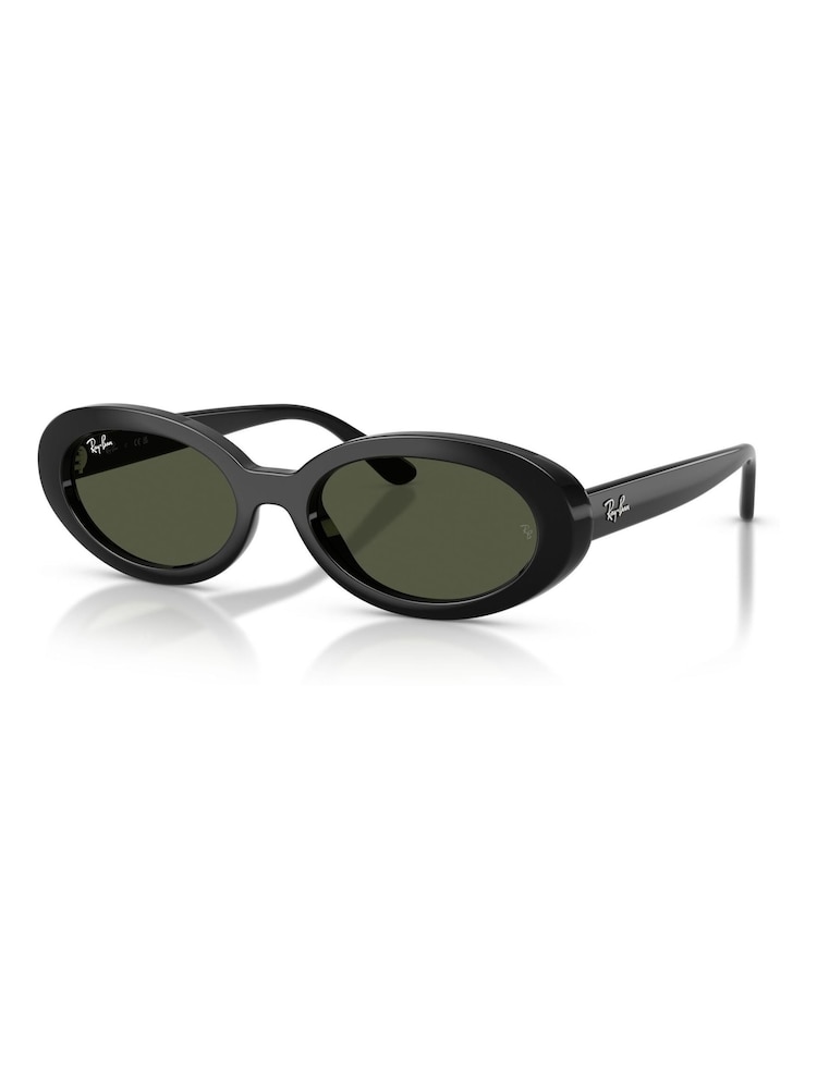 Ray Ban Black 0Rb2223 Oval Sunglasses - Image 2 of 5 Ray Ban Black 0Rb2223 Oval Sunglasses - Image 2 of 5