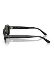 Ray Ban Black 0Rb2223 Oval Sunglasses - Image 3 of 5
