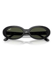 Ray Ban Black 0Rb2223 Oval Sunglasses - Image 4 of 5