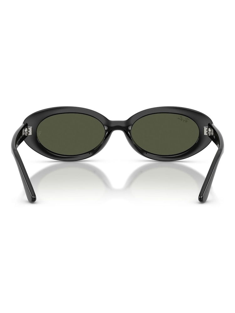 Ray Ban Black 0Rb2223 Oval Sunglasses - Image 5 of 5 Ray Ban Black 0Rb2223 Oval Sunglasses - Image 5 of 5