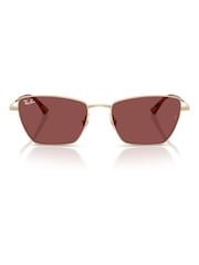 Ray Ban Gold RB3783 Irregular Sunglasses - Image 1 of 5