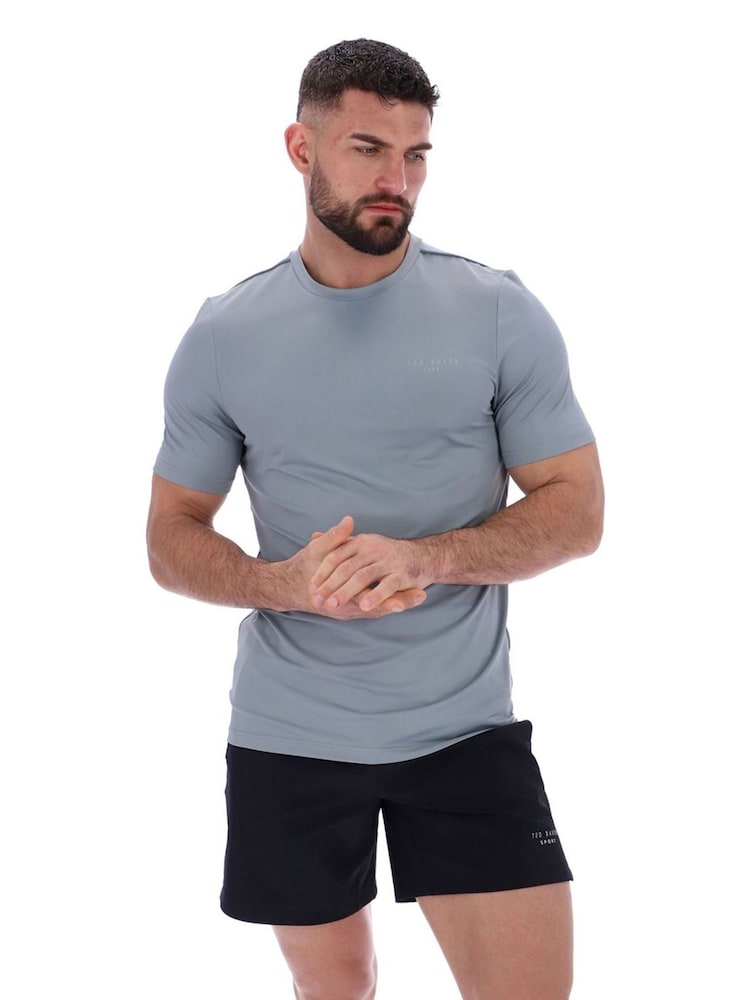 Ted Baker Sport Sam Aeroflow Running T-Shirt - Image 1 of 4