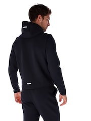Ted Baker Sport Black Michael Essentials Zip Hoodie - Image 2 of 4
