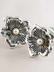 실버 - Flower Cufflinks - 5의 이미지 4
