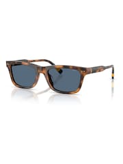 Polo Ralph Lauren Brown Pillow Sunglasses - Image 1 of 5