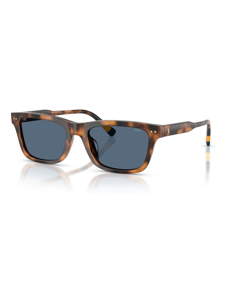 Polo Ralph Lauren Brown Pillow Sunglasses - Image 1 of 5