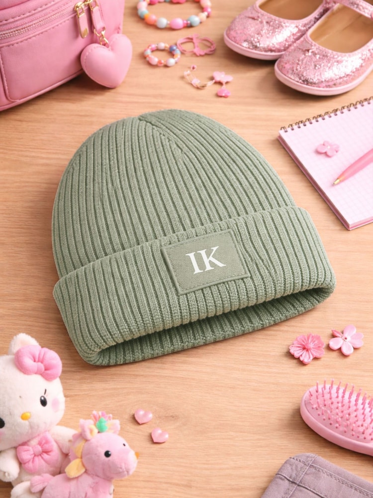 Personalised Kids Beanie Hat by Loveabode - Image 1 of 3