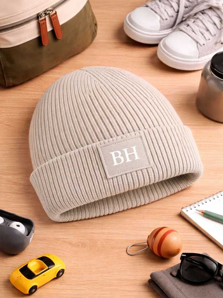 Personalised Kids Beanie Hat by Loveabode - Image 1 of 3