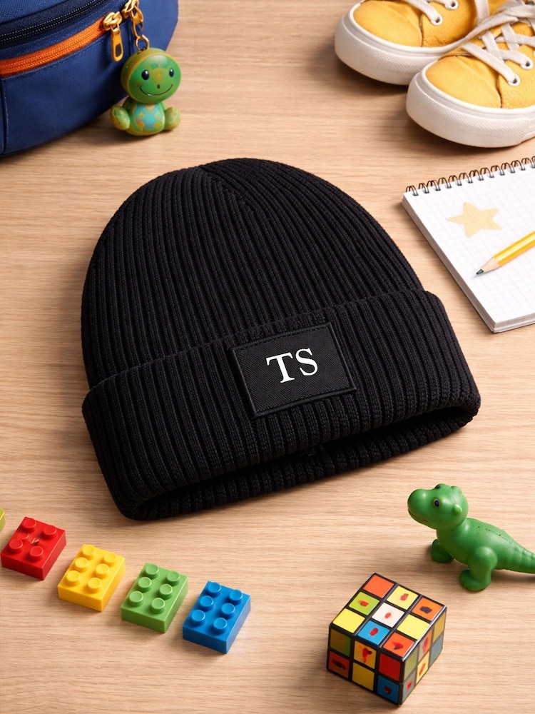Personalised Kids Beanie Hat by Loveabode - Image 1 of 4